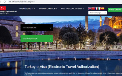 TURKEY Official Government Immigration Visa Application Online FOR TAIWAN CITIZENS - 土耳其官方簽證移民總部