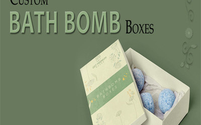 Bath bomb boxes packaging