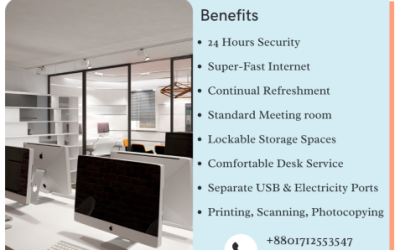 Fully Furnished Coworking Office Space Rent In Dhaka