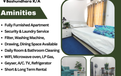 Furnished Two Bedroom Serviced Apartment RENT.