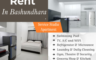 Two Room Cozy Serviced Apartment Rent In Bashundhara