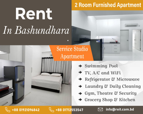 two-room-cozy-serviced-apartment-rent-in-bashundhara-big-0