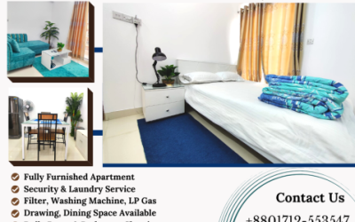 Short-term Vacation Rental 2BHK Studio Flat Rent In Dhaka