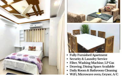 Two Bedroom Short-term Vcation Rental Flat In Dhaka