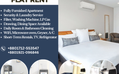 Furnished 2 Bedroom Serviced Flat Rent Available In Dhaka