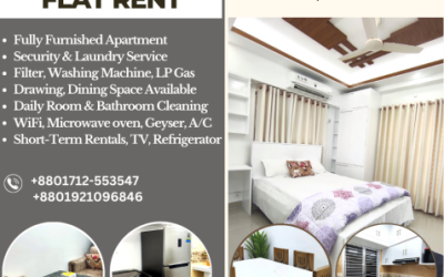 Luxurious Short-term Two Bedroom Flat Rentals In Dhaka