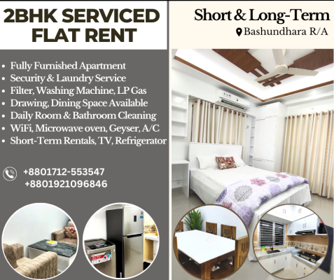 luxurious-short-term-two-bedroom-flat-rentals-in-dhaka-big-0