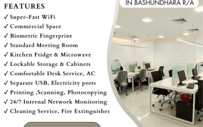 Experience The Ultimate Business Environment: Rent Furnished Serviced Office Space In Bashundhara R/A