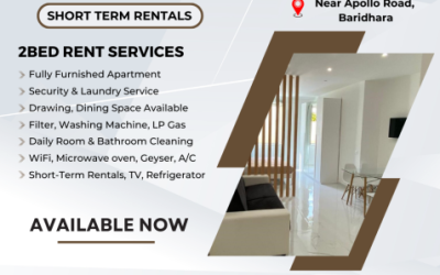 RENT 2Bed Room Furnished Serviced ApartmenT In Dhaka