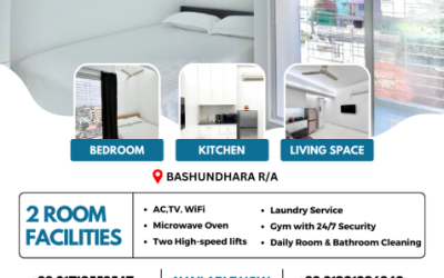 Two Room Apartments Rent In Bashundhara R/A.