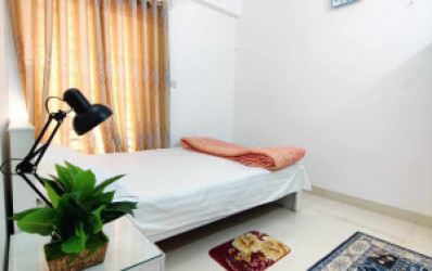 Rent Furnished Two Bed Room Flat for Short Stay in Dhaka