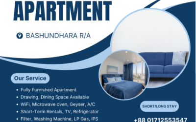 Beautiful Furnished 3Bed Room Apartment RENT In Bashundhara R/A