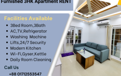 Furnished AND Serviced Apartment RENT In Bashundhara R/A