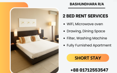 Luxurious 2BHK Serviced Apartment RENT in Bashundhara R/A.