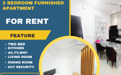 RENT 2 Bedroom Furnished Apartment In Baridhara.