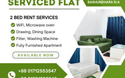 RENT Fully Furnished Two-Bedroom Apartments In Bashundhara R/A