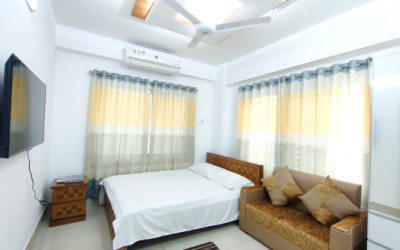 1 Bedroom Furnished Serviced Apartments for Rent in Dhaka