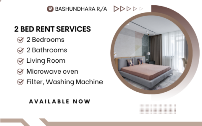 RENT Furnished 2BHK Flats In Bashundhara R/A