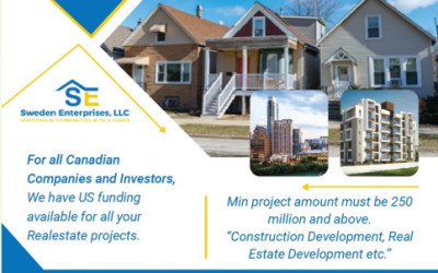 Residential & Commercial Development loans 5 million - 250 million+