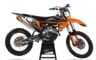 Unleash Your KTM's True Potential with Factory Decals!