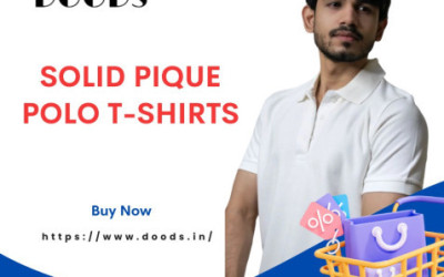Welcome To Doods Your Ultimate Destination For Solid Pique Polo T-Shirts