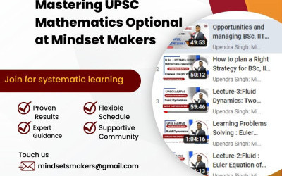 Mastering UPSC Mathematics Optional at Mindset Makers