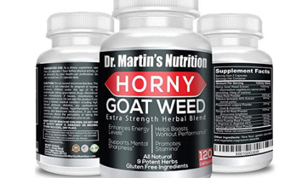 Dr Martin's Nutrition Horny Goat Weed Capsules