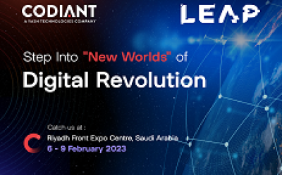 Codiant To Participate in Biggest Tech Event LEAP 2023 in Saudi Arabia