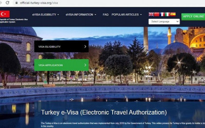 TURKEY Official Government Immigration Visa - Virallinen Turkin viisumi maahanmuuttovirasto