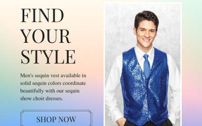 Buy Men's Sequin Vest Online At Best Offer