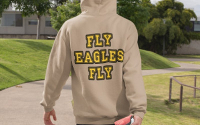 Fly Eagles Fly Full-Zip Hoodie
