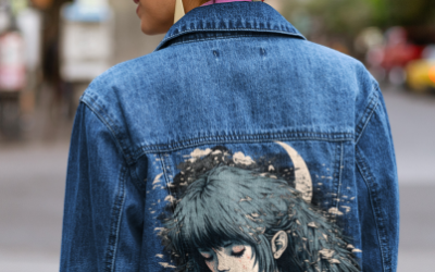 Best Anime Ladies Casual Denim Jacket