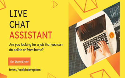 Get Paid To Work As A Live Chat Assistant From Home