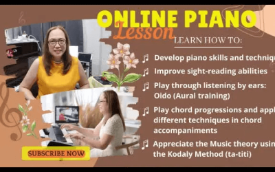 I will teach online piano lessons for children to adults