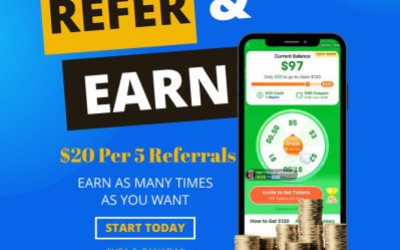 Earn $20 Per 5 Referrals - Up to $1000!! - Shop Online