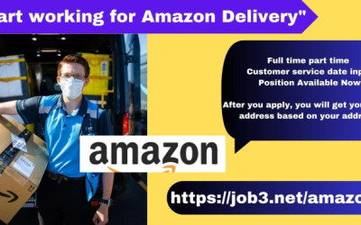 Start working for Amazon Delivery,great jobs available.