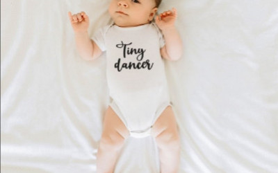 Tiny Dancer Baby Jersey One-Piece