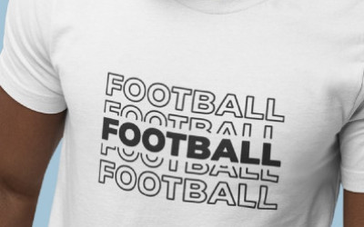 Football Unisex Jersey T-Shirt Made in USA
