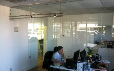 Glass office partitions for sale