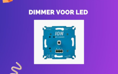 Installeer de slagvaste en trillingsbestendige Dimmer voor LED-verlichting van TopLEDshop